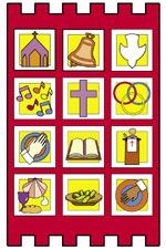 THE 'WORSHIP WORDS FOR CHILDREN' BANNER